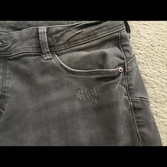 H&M low waist grey wash jeggings - Picture 6 of 11